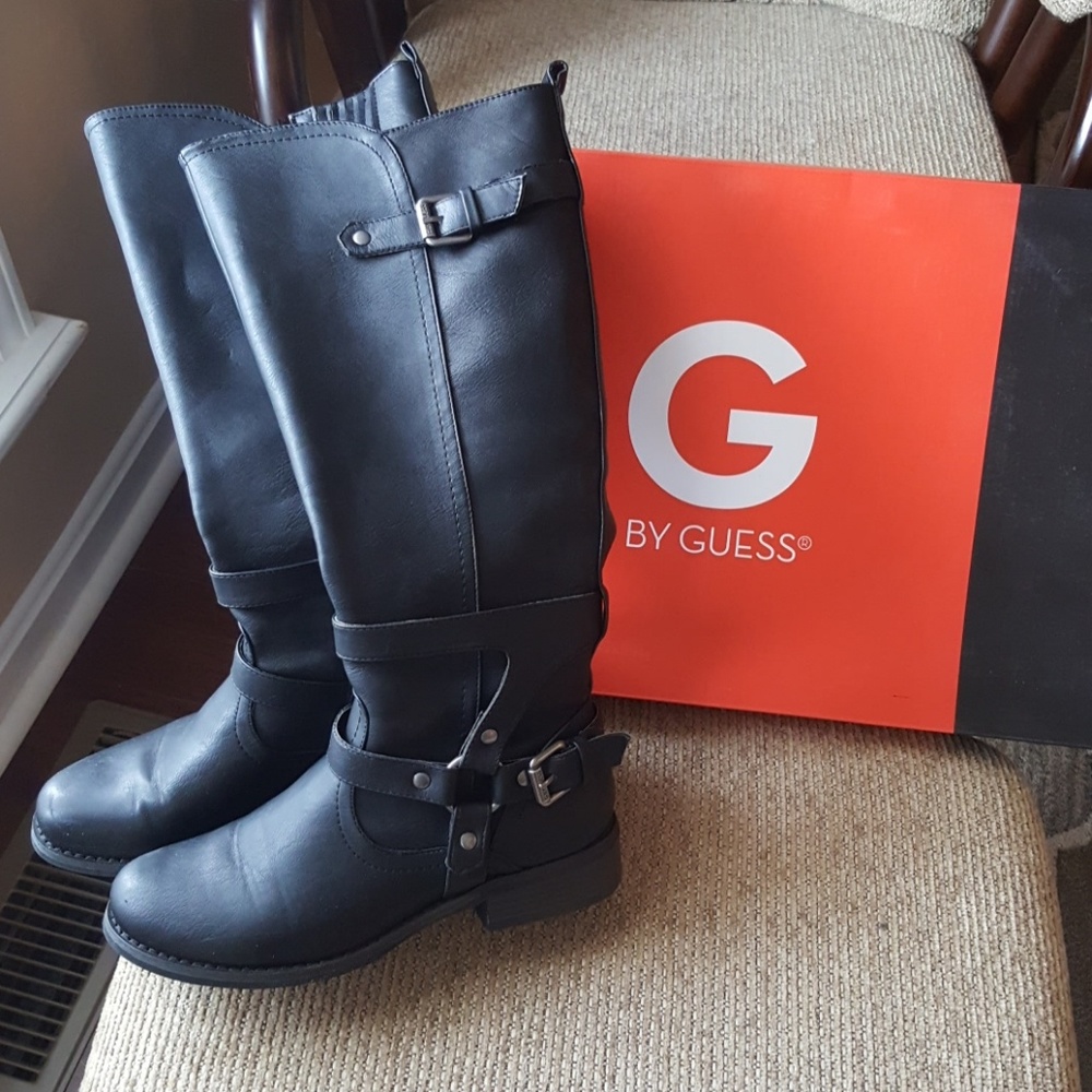 Guess black boots